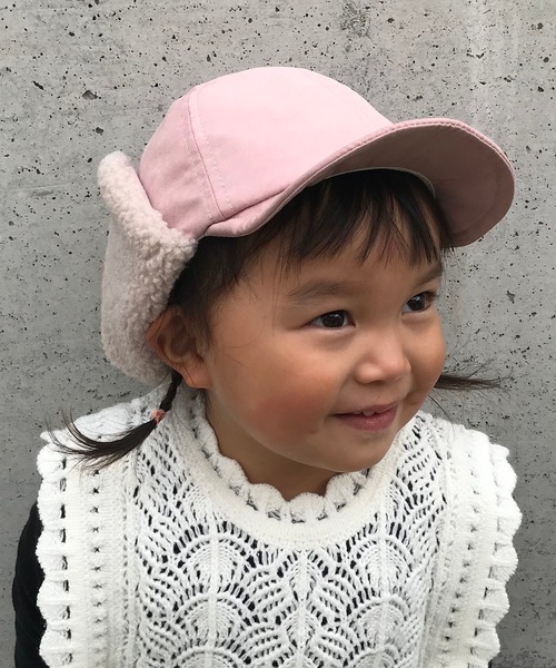 Little Grin Buddy リトルグリンバディ ベビーボアキャップ Baby Boa Cap キャップ Little Grin Buddy リトル グリンバディ のファッション通販 Zozotown