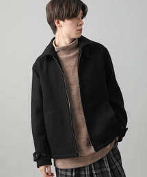 JUNRED | ウールブレンドドリズラーブルゾン(ブルゾン)