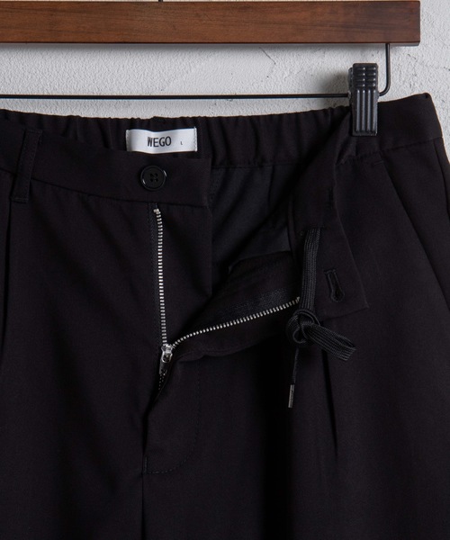WEGO(ウィゴー)の「WEGO/裏起毛ペグトップスラックス(スラックス・メンズ・カーキ/ブラック・LARGE/MEDIUM/SMALL)」の6枚目の写真
