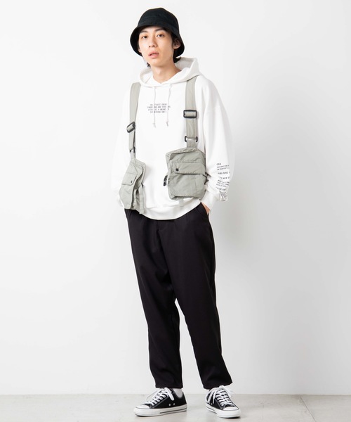 WEGO(ウィゴー)の「WEGO/裏起毛ペグトップスラックス(スラックス・メンズ・カーキ/ブラック・LARGE/MEDIUM/SMALL)」の16枚目の写真