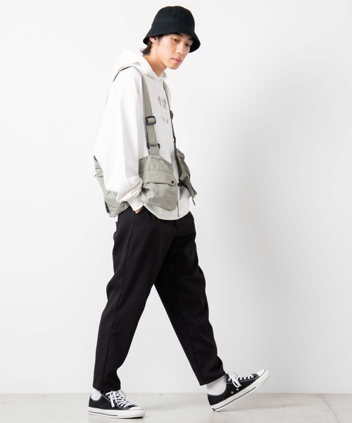 WEGO(ウィゴー)の「WEGO/裏起毛ペグトップスラックス(スラックス・メンズ・カーキ/ブラック・LARGE/MEDIUM/SMALL)」の14枚目の写真