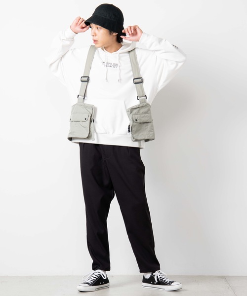 WEGO(ウィゴー)の「WEGO/裏起毛ペグトップスラックス(スラックス・メンズ・カーキ/ブラック・LARGE/MEDIUM/SMALL)」の13枚目の写真
