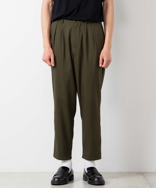 WEGO(ウィゴー)の「WEGO/裏起毛ペグトップスラックス(スラックス・メンズ・カーキ/ブラック・LARGE/MEDIUM/SMALL)」の10枚目の写真