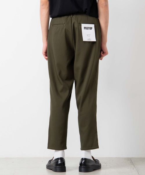 WEGO(ウィゴー)の「WEGO/裏起毛ペグトップスラックス(スラックス・メンズ・カーキ/ブラック・LARGE/MEDIUM/SMALL)」の8枚目の写真