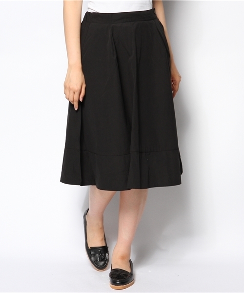 CIAOPANIC TYPY（チャオパニックティピー）の「ギャザーフレアスカート（スカート・レディース・ベージュ/ネイビー/ブラック・FREE）」の12枚目の写真