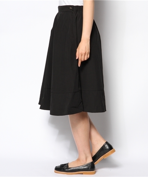 CIAOPANIC TYPY（チャオパニックティピー）の「ギャザーフレアスカート（スカート・レディース・ベージュ/ネイビー/ブラック・FREE）」の8枚目の写真