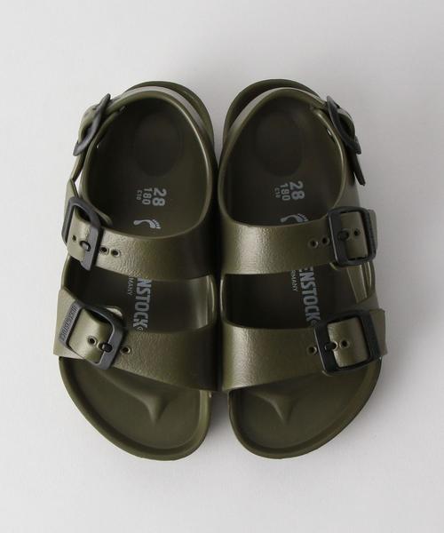 BIRKENSTOCK（ビルケンシュトック）の「BIRKENSTOCK（ビルケンシュトック）MILANO EVA 16-21cm（サンダル・キッズ・ブラック/オリーブ・18cm/21cm/19cm/17cm/20cm/16cm）」の9枚目の写真