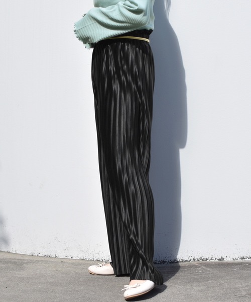 PairPair（ペアペア）の「プリーツパンツ（その他パンツ・レディース・ブラック/スモークピンク/ライトベージュ・FREE）」の13枚目の写真