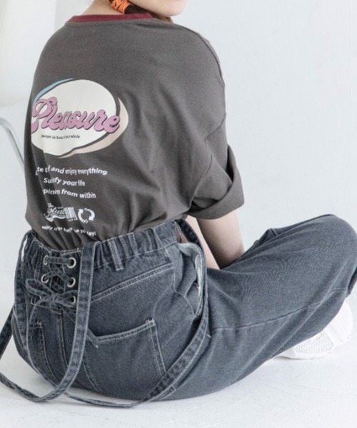 Mysa&Liina（ミーサリーナ）の「バックレースデニムパンツ（デニムパンツ・レディース・ブルー/オフホワイト/サックスブルー/ベージュ/ブラウン/ブラック・M）」の22枚目の写真