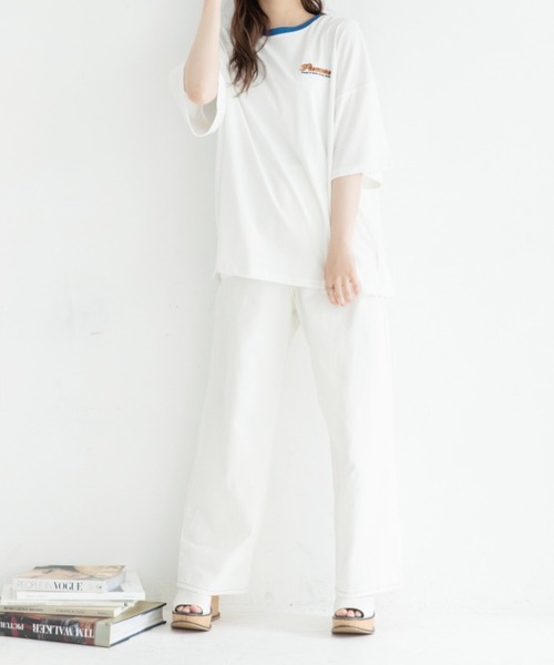 Mysa&Liina（ミーサリーナ）の「バックレースデニムパンツ（デニムパンツ・レディース・ブルー/オフホワイト/サックスブルー/ベージュ/ブラウン/ブラック・M）」の14枚目の写真