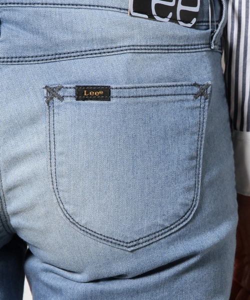 Lee（リー）の「LEE（リー） DENIM JEGGINGSパンツ（デニムパンツ・レディース・ライトブルー/ネイビー・X-SMALL/MEDIUM/SMALL）」の7枚目の写真