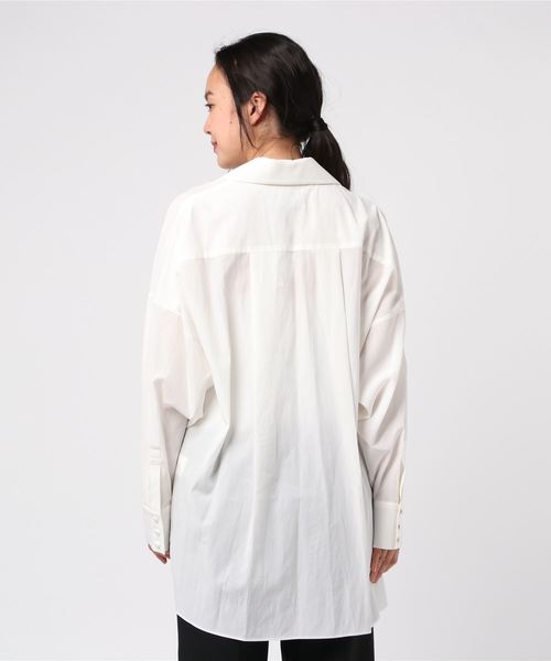 AULA（アウラ）の「AULA/アウラ/BIG OPEN COLLARED SHIRTS（シャツ 