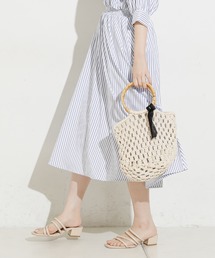natural couture | ラタンハンドルマクラメバッグ(ショルダーバッグ)