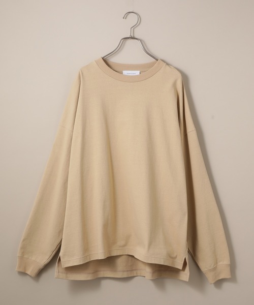 セール Web 一部店舗限定 ヘビーウェイト ドロップショルダー L S Tee Tシャツ カットソー Adam Et Rope アダムエロペ のファッション通販 Zozotown