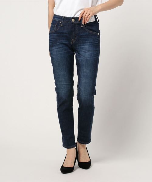 AMERICAN HOLIC（アメリカンホリック）の「テーパードデニム　＊（デニムパンツ・レディース・インディゴブルー/ワンウォッシュ/ブラック/ライトインディゴブルー・S/M/L/XXS/XS）」の15枚目の写真