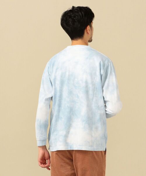 SHIPS(シップス)の「SC: SCREEN STARS タイダイ ロングスリーブ Tシャツ (ロンT)(Tシャツ/カットソー・メンズ・ライトグレー/ピンク/ライトブルー・MEDIUM/LARGE/SMALL)」の15枚目の写真