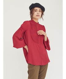 DRWCYS | ジョーゼットシフォンデザインブラウス(シャツ/ブラウス)