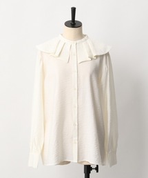 A part by | RyNyフリルエリSTDブラウス　925851(シャツ/ブラウス)