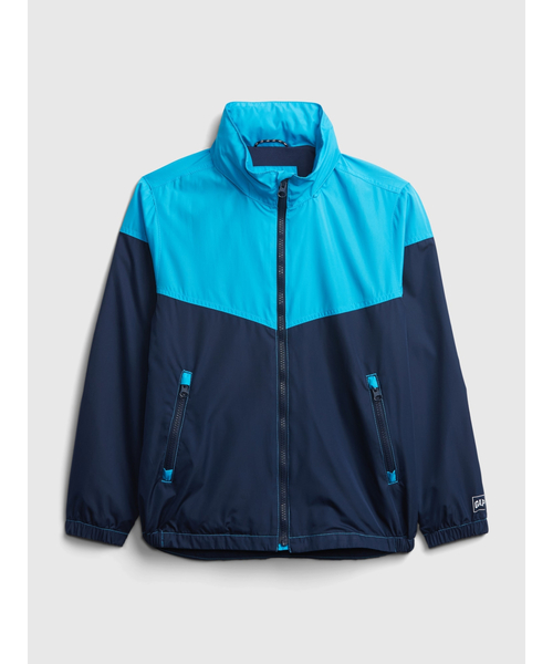 リサイクル カラーブロック ウィンドバスター (キッズ)（ナイロン
