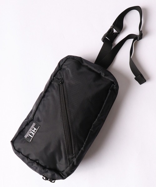 MEI（メイ）の「MEI SUSTAINABLE HIPS SHOT Ⅱ サステナブルヒップショットウエストポーチ（ボディバッグ/ウエストポーチ・メンズ・ネイビー/ライトブラウン/ブラック/オリーブドラブ/ブラウン・FREE）」の12枚目の写真