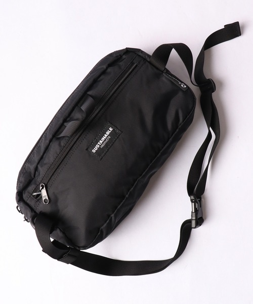 MEI（メイ）の「MEI SUSTAINABLE HIPS SHOT Ⅱ サステナブルヒップショットウエストポーチ（ボディバッグ/ウエストポーチ・メンズ・ネイビー/ライトブラウン/ブラック/オリーブドラブ/ブラウン・FREE）」の13枚目の写真