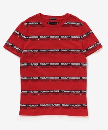 TOMMY HILFIGER（トミーヒルフィガー）の「BOYS ロゴテーププリントＴシャツ（Tシャツ/カットソー・キッズ）」
