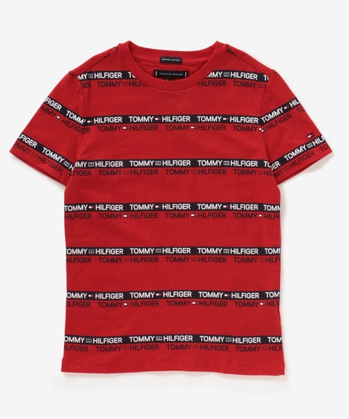 Boys ロゴテーププリントｔシャツ Tシャツ カットソー Tommy Hilfiger トミーヒルフィガー のファッション通販 Zozotown