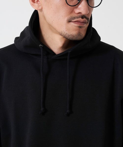 OUTDOOR PRODUCTS APPAREL（アウトドアプロダクツアパレル）の「防シワポケットプルパーカー 　UVカット　ポケット付き　ワンポイントブランドロゴ（パーカー・メンズ・アイボリー/ベージュ/ブラック・X-LARGE/LARGE/MEDIUM）」の7枚目の写真