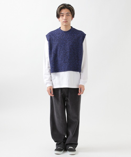 LA MER MA MAISON(ラメルマメゾン)の「LA MER MA MAISON/LMムジベスト 2933162(ベスト・メンズ・ブルー/アイボリー・FREE)」の16枚目の写真