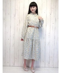 Paravion パラビオンのワンピース ドレス 花柄 ボタニカル柄 通販 Zozotown