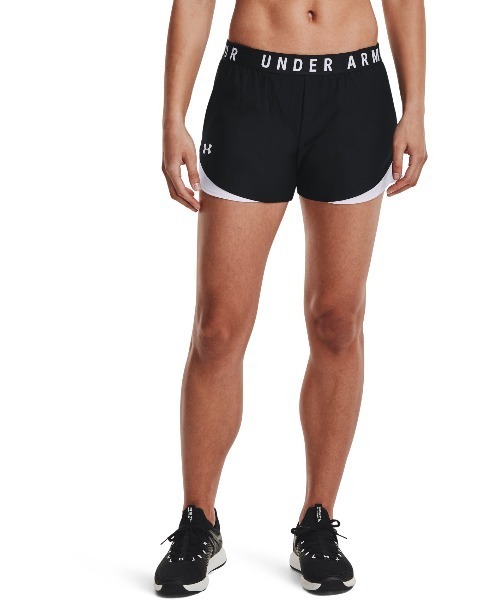 UNDER ARMOUR(アンダーアーマー)の「UAプレーアップ ショーツ3.0(トレーニング/レディース)(その他パンツ・レディース・ブラック×ホワイト/ブラック×ピンク/ダークネイビー/ブラック/ダークグレー/ブルー/ピンク/グレー・SM/LG/MD/XL/M/S/L)」の3枚目の写真