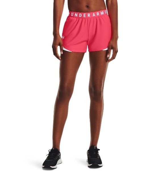 UNDER ARMOUR(アンダーアーマー)の「UAプレーアップ ショーツ3.0(トレーニング/レディース)(その他パンツ・レディース・ブラック×ホワイト/ブラック×ピンク/ダークネイビー/ブラック/ダークグレー/ブルー/ピンク/グレー・SM/LG/MD/XL/M/S/L)」の8枚目の写真