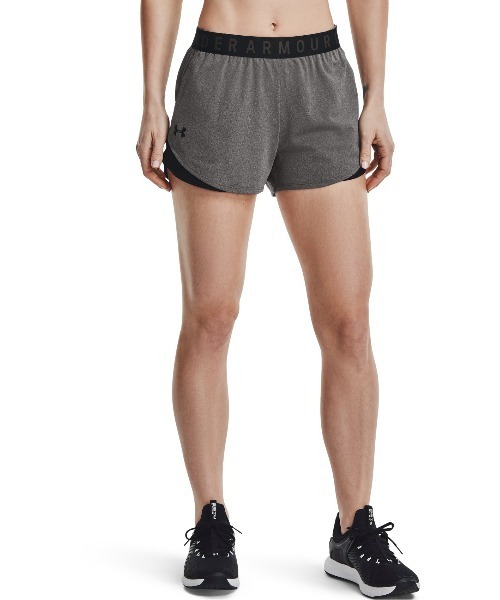 UNDER ARMOUR(アンダーアーマー)の「UAプレーアップ ショーツ3.0(トレーニング/レディース)(その他パンツ・レディース・ブラック×ホワイト/ブラック×ピンク/ダークネイビー/ブラック/ダークグレー/ブルー/ピンク/グレー・SM/LG/MD/XL/M/S/L)」の1枚目の写真