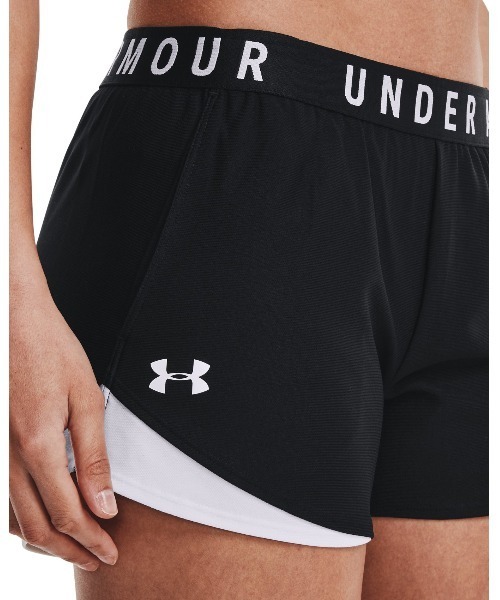 UNDER ARMOUR(アンダーアーマー)の「UAプレーアップ ショーツ3.0(トレーニング/レディース)(その他パンツ・レディース・ブラック×ホワイト/ブラック×ピンク/ダークネイビー/ブラック/ダークグレー/ブルー/ピンク/グレー・SM/LG/MD/XL/M/S/L)」の14枚目の写真