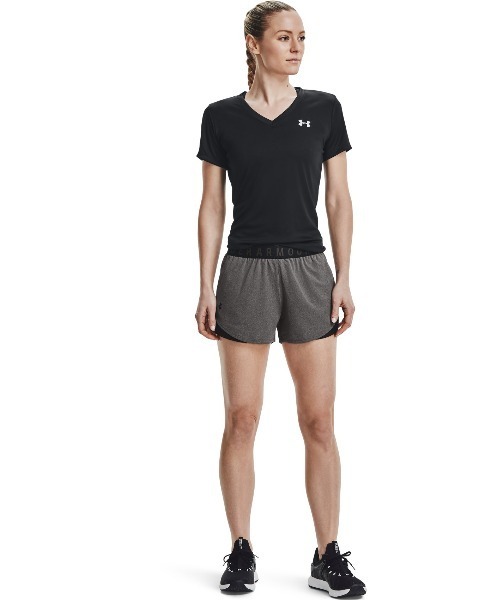 UNDER ARMOUR(アンダーアーマー)の「UAプレーアップ ショーツ3.0(トレーニング/レディース)(その他パンツ・レディース・ブラック×ホワイト/ブラック×ピンク/ダークネイビー/ブラック/ダークグレー/ブルー/ピンク/グレー・SM/LG/MD/XL/M/S/L)」の19枚目の写真