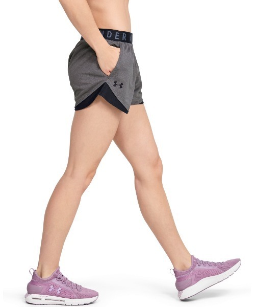 UNDER ARMOUR(アンダーアーマー)の「UAプレーアップ ショーツ3.0(トレーニング/レディース)(その他パンツ・レディース・ブラック×ホワイト/ブラック×ピンク/ダークネイビー/ブラック/ダークグレー/ブルー/ピンク/グレー・SM/LG/MD/XL/M/S/L)」の20枚目の写真