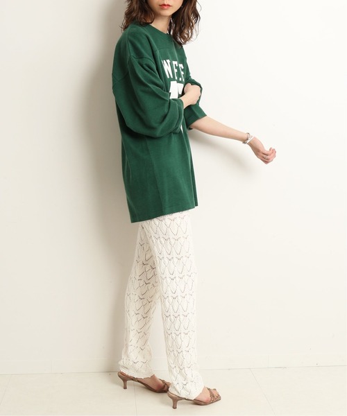 SLOBE IENA（スローブイエナ）の「アイレットレースパンツ