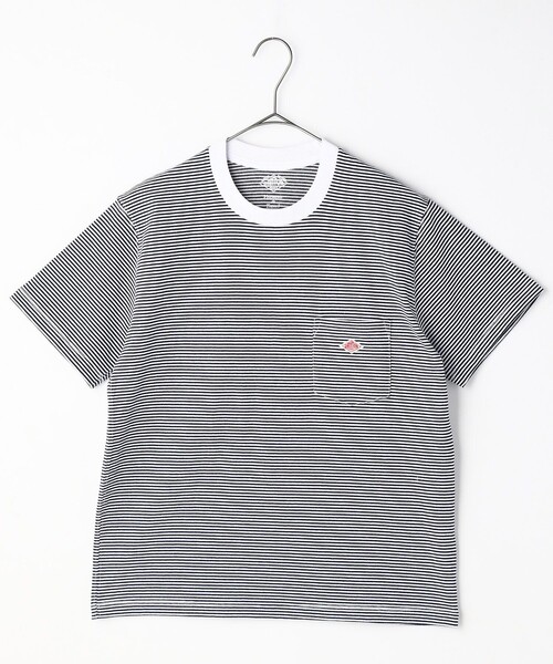 FREAK'S STORE（フリークスストア）の「Danton/ダントン CREW POCKET TEE/クルーポケットティー(半袖ポケットTシャツ)（Tシャツ/カットソー・レディース・ネイビー・34/36）」の11枚目の写真