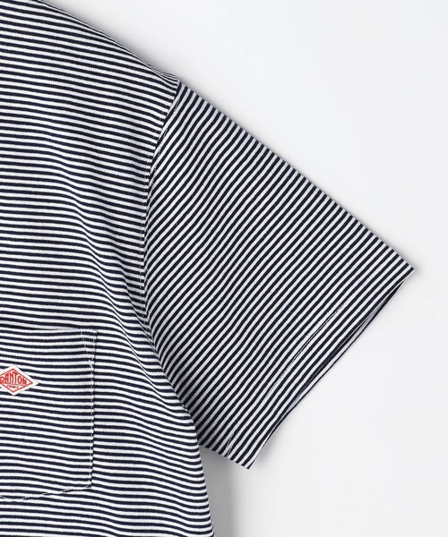 FREAK'S STORE（フリークスストア）の「Danton/ダントン CREW POCKET TEE/クルーポケットティー(半袖ポケットTシャツ)（Tシャツ/カットソー・レディース・ネイビー・34/36）」の15枚目の写真