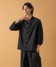 ADAM ET ROPE' | 【TOOLIGHT】超軽量 ルーズシルエット オープンカラーシャツ/セットアップ対応(シャツ/ブラウス)