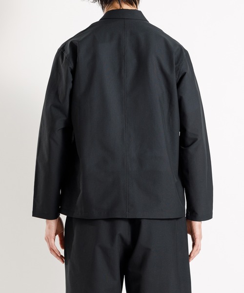 ADAM ET ROPE'（アダムエロペ）の「【吸水速乾/超軽量】ルーズシルエット オープンカラーシャツ/セットアップ対応（シャツ/ブラウス・メンズ・ブラック・S/M/L/XL/XS）」の13枚目の写真