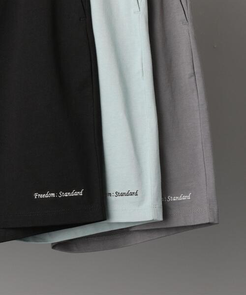BEAUTY&YOUTH UNITED ARROWS（ビューティーアンドユースユナイテッドアローズ）の「【Wellness Sports Wear】 BY FREEDOM STANDARD エンブロ ショートパンツ/セットアップ対応（その他パンツ・メンズ・ブラック/グレー/ライム・S/M/L/XL）」の8枚目の写真