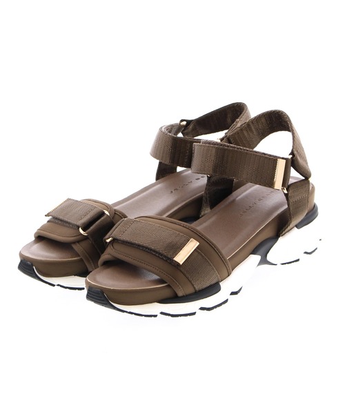 JELLY BEANS（ジェリービーンズ）の「ジップベルトスポーツサンダル(214-30194)JELLY BEANS(ジェリービーンズ)（サンダル・レディース・ブラック/アイボリー/ブラウン・S/M/L）」の8枚目の写真