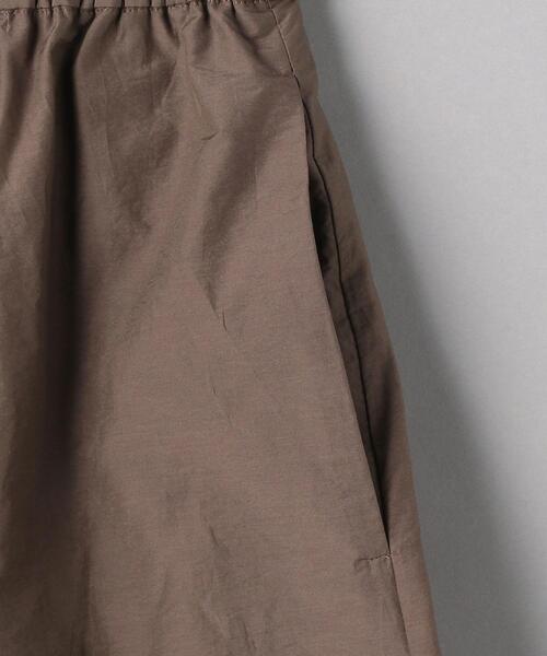 BEAUTY&YOUTH UNITED ARROWS（ビューティーアンドユースユナイテッドアローズ）の「BY コットンナイロンギャザーフレアスカート（スカート・レディース・オリーブ/ナチュラル/モカ・SMALL/MEDIUM）」の16枚目の写真