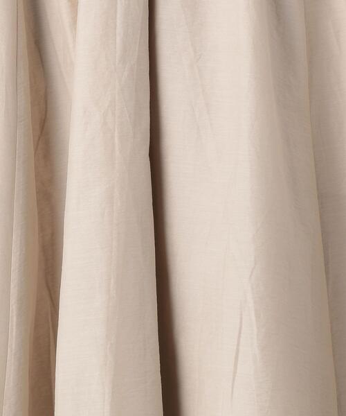 BEAUTY&YOUTH UNITED ARROWS（ビューティーアンドユースユナイテッドアローズ）の「BY コットンナイロンギャザーフレアスカート（スカート・レディース・オリーブ/ナチュラル/モカ・SMALL/MEDIUM）」の20枚目の写真