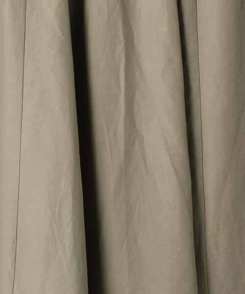 BEAUTY&YOUTH UNITED ARROWS（ビューティーアンドユースユナイテッドアローズ）の「BY コットンナイロンギャザーフレアスカート（スカート・レディース・オリーブ/ナチュラル/モカ・SMALL/MEDIUM）」の22枚目の写真