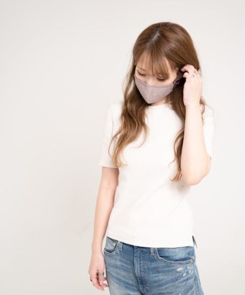 surt(サート)の「SURT(サート)MASK / ユニセックス / マスク(マスク・レディース・ホワイト/ブラック/ベージュ/ネイビー・FREE)」の14枚目の写真