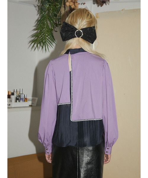 PAMEO POSE（パメオポーズ）の「Olga Bow Valletta（ブローチ/コサージュ・レディース・ブラック/ピンク/グリーン・FREE）」の11枚目の写真