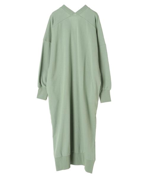 Green　Parks（グリーンパークス）の「カットロングカーデ＊（カーディガン/ボレロ・レディース・ライトグレー/ベージュ/グリーン・FREE）」の14枚目の写真