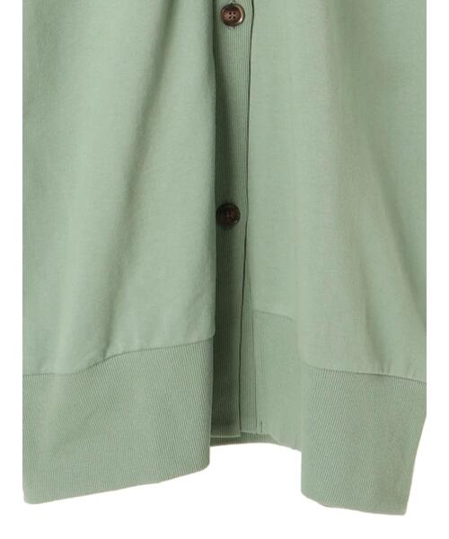 Green　Parks（グリーンパークス）の「カットロングカーデ＊（カーディガン/ボレロ・レディース・ライトグレー/ベージュ/グリーン・FREE）」の11枚目の写真